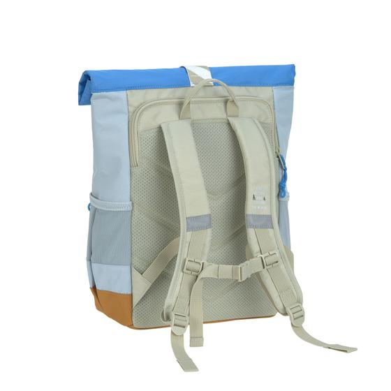 Lässig Kinderrucksack Rolltop Sunny Explorer Grün Blau