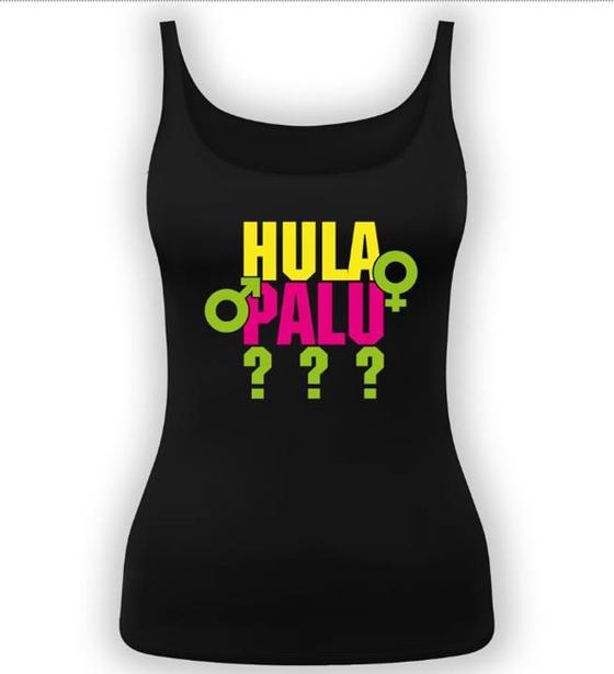 Tanktop Damen black "Hulapalu"