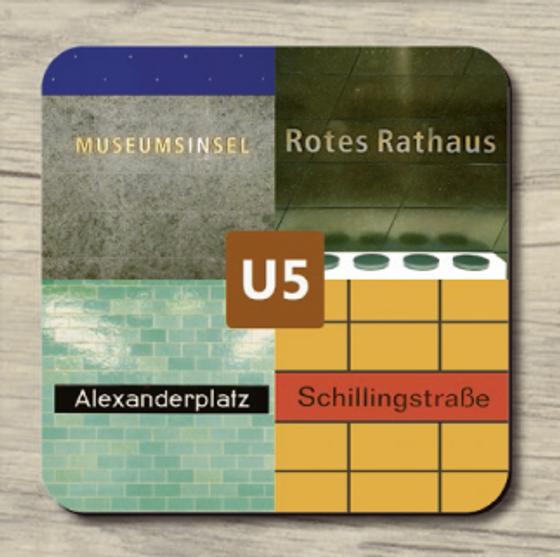 U-Bahnhöfe der U5: Museumsinsel, Rotes Rathaus, Alexanderplatz, Schillingstrasse