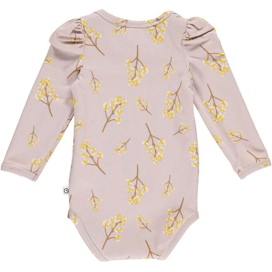 Müsli by Green Cotton Body Langarm Filipendula Rose Moon