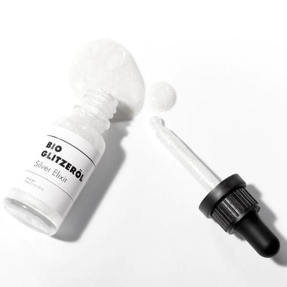 Birkenspanner Bioglitzeröl SILVER ELIXIR - silber 20ml