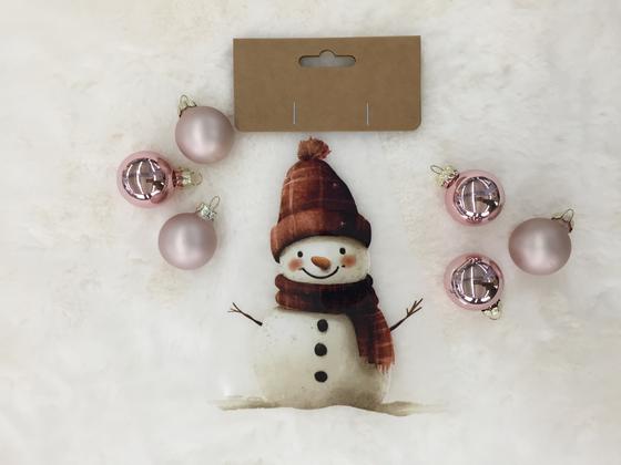 Bügelbild Snowi 15 x 13cm