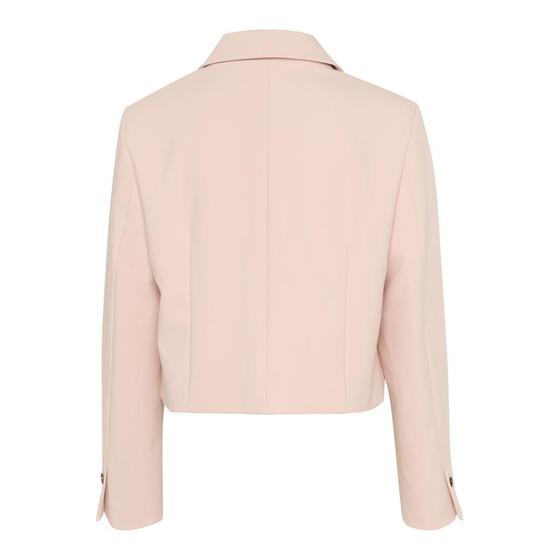 SOAKED IN LUXURY Cropped Blazer SLCorinne 30407631- puder