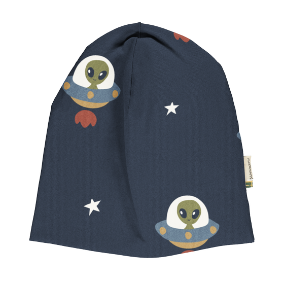 Sweat-Beanie "UFO", Biobaumwolle, GOTS-zertifiziert