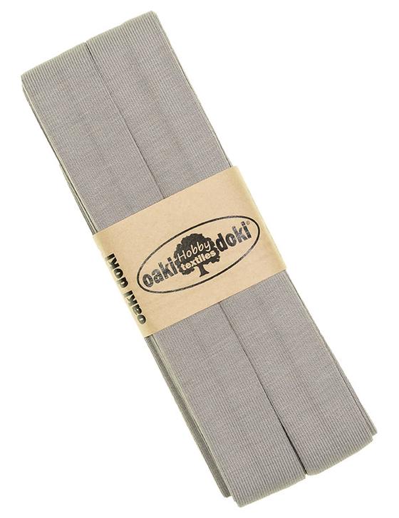 Jerseyschrägband oaki doki grau 198410 063