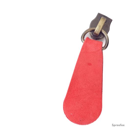 Lederzipper Lederanhänger Reißverschluss Taschen nähen