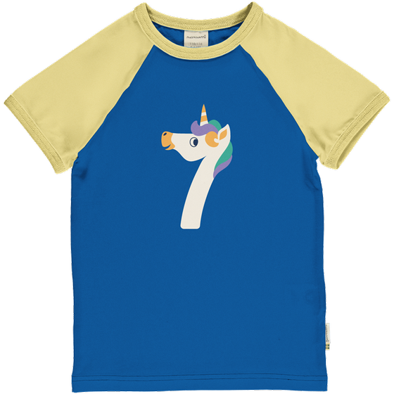 T-Shirt "7", Biobaumwolle, GOTS-zertifiziert, Einhorn