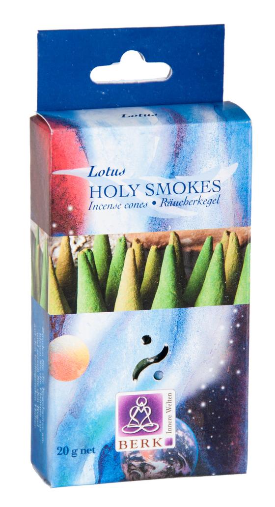 Holy Smokes Räucherkegel Lotus