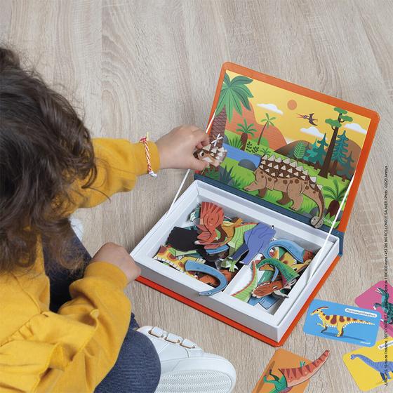 Janod Magneti' Book Dinosaurier