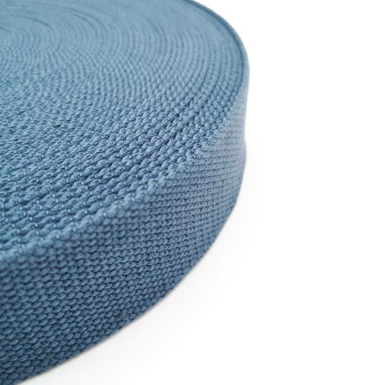 Gurtband Baumwolle 38 mm – denim