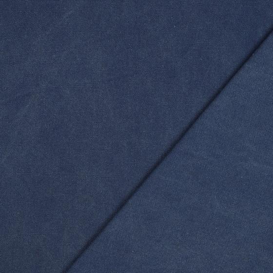 Canvas stonewashed blau – robuster Stoff für Taschen | Spreefee alles zum Taschen nähen