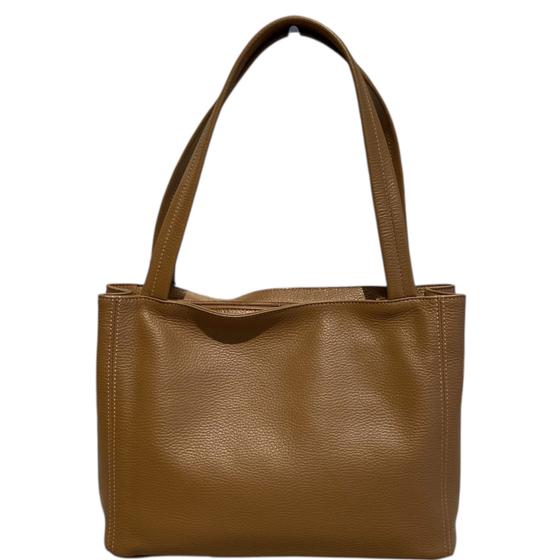 Maxima Arbeitstasche Schultertasche, cuoio, cognac