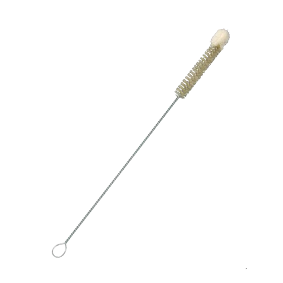 Bürste, Wollkopf, Länge 23cm, ø 10mm
