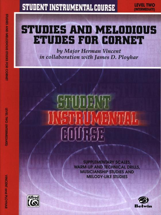 Studies + Melodious 2 Etudes For Cornet