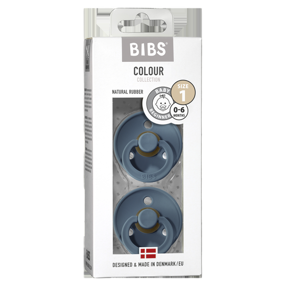 BIBS Colour 2er Pack Schnuller Petrol