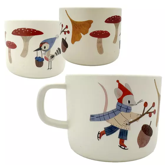 NUUKK Kindertasse Waldtiere