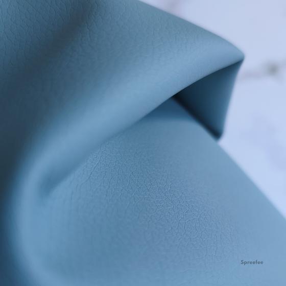 Kunstleder Spree - dusty blue