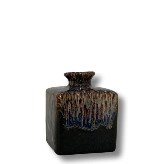 Vase | Mini - Vase / Dekogefäß CUBE - multicolor