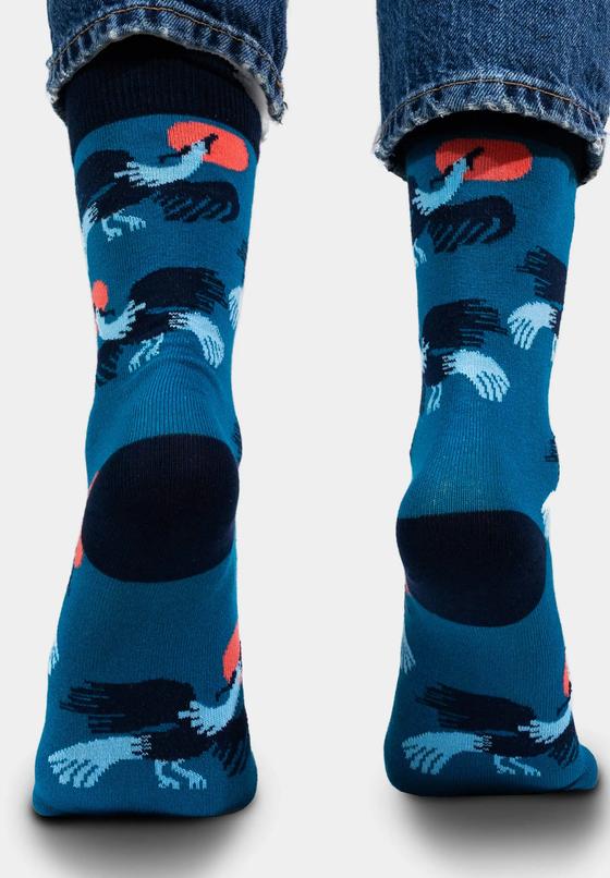 Organic Socken Kranich