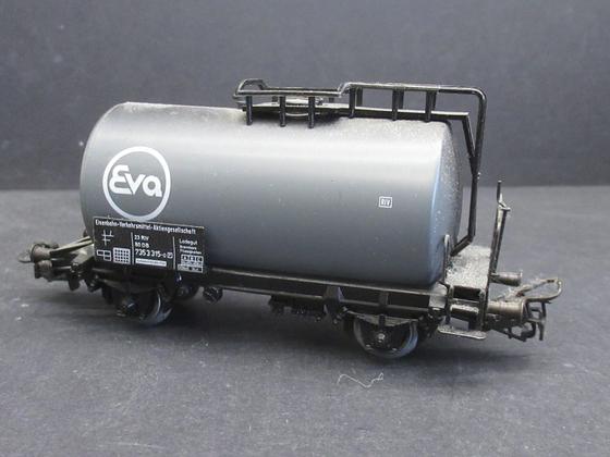 Märklin 2855 Kesselwagen EVA 2-achsig grau DB Spur H0 AC