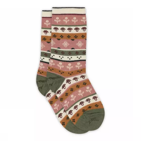 MP Denmark Lange Socken Merinowolle Røskva Vintage Rose