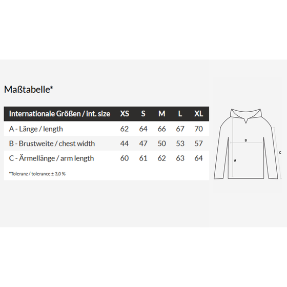 goldmarie  LOVE PEACE MOIN Hoodie Gabi flieder-orange mit Glitzer 