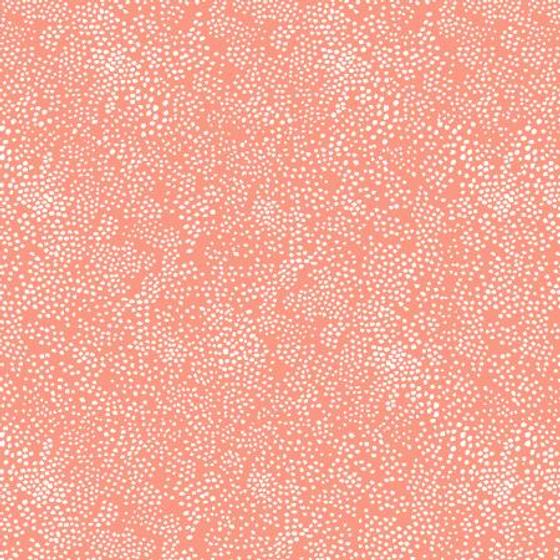 Cotton + Steel - Rifle Paper Co. Basics - Menagerie Champagne Coral - Rifle Paper Co