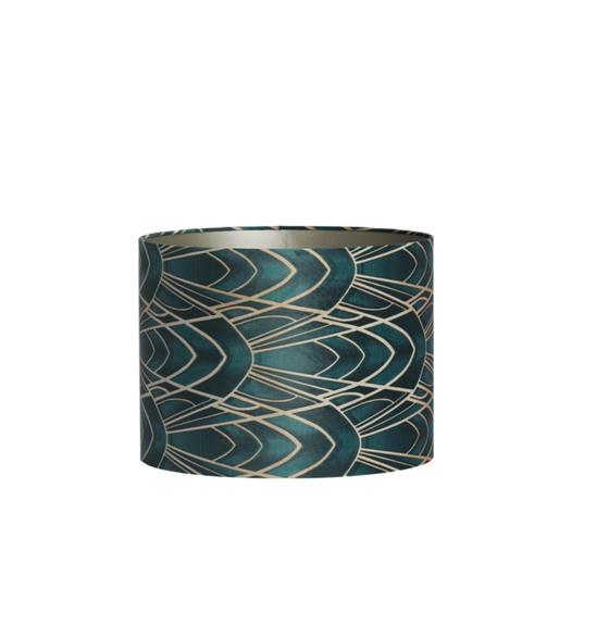 Lampenschirm | Zylinderschirm TIARA - Grün