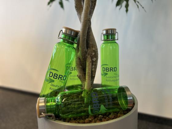 DBRD - Wasserflasche mit Bambusverschluss