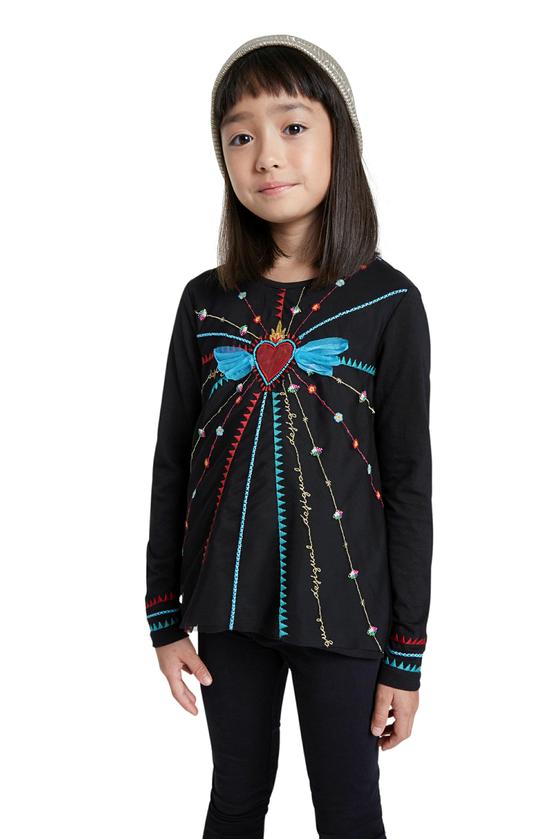 Langarmshirt "Navojoa" mit aufwendiger Stickerei
