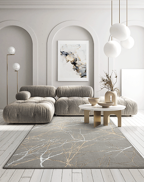 Creation gri-cok renkli 160 x 230 cm