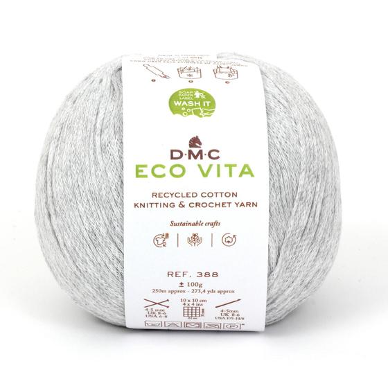 DMC Eco Vita crochet yarn recycled cotton 110