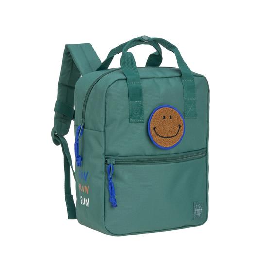 Lässig Kindergartenrucksack Square - Little Gang Dunkelgrün