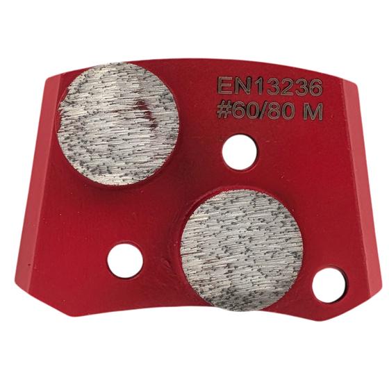 Diamant Schleifschuh <br> passend für Contec SWA <br> K 60/80 medium Bindung <br>  für alle Böden