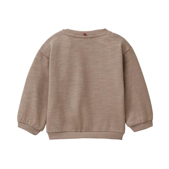 People wear Organic Sweat Pullover Single Print Dog Furry Friend Tabak 