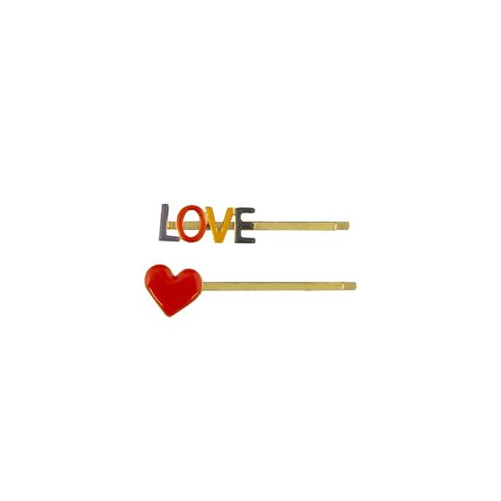 Haarnadeln "Love/Herz"