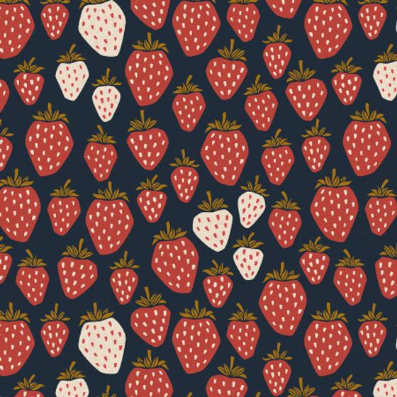 Under the apple tree erdbeer canvas schwarz rot
