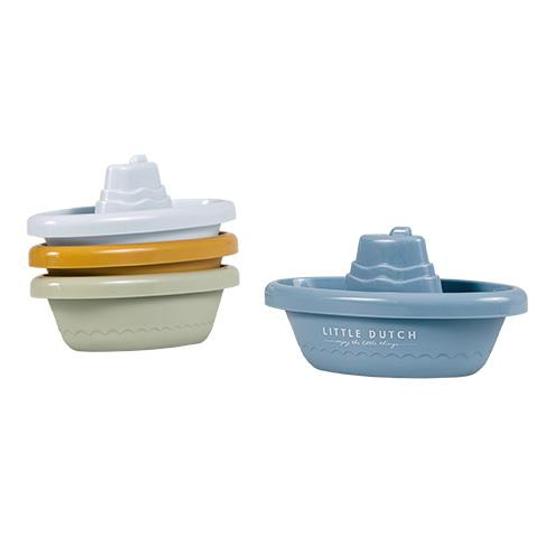 Little Dutch Badeboote Stapelboote Blau