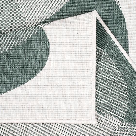 DUO Rug wendbarer Teppich grün