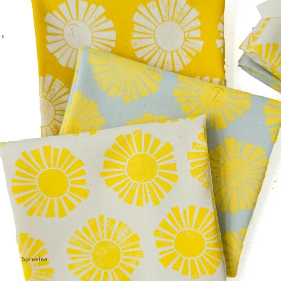 Fat Quarter Paket Webware Sunshine By the Seaside