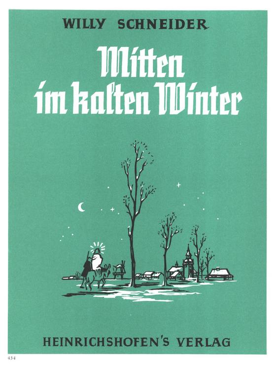 Mitten im kalten Winter.