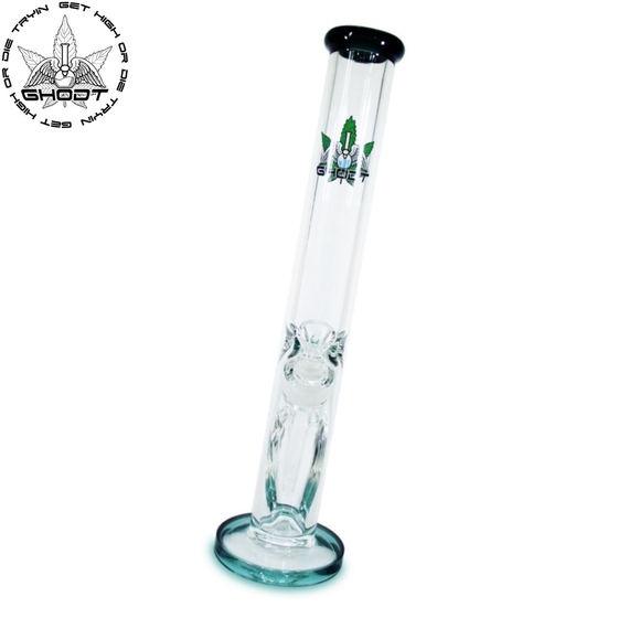 Glasbong, GHODT, mit Quartzbanger, Blau