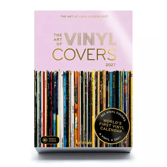 Tischkalender The Art of Vinyl Covers 2027