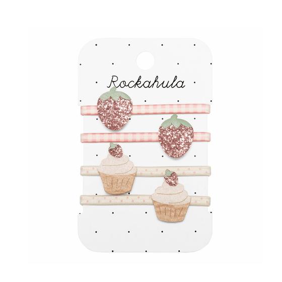 Rockahula Kids Haargummis Sweet Strawberry