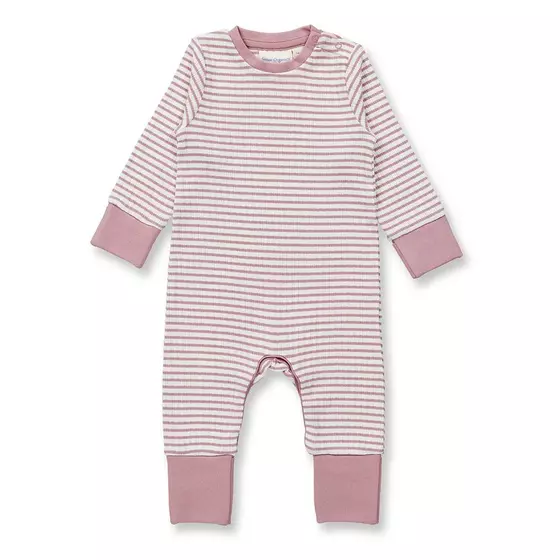Sense Organics Strampler Tona Dusty Rose Stripes