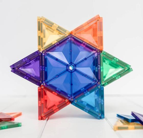 Connetix Magnetbausteine Geometry Pack Rainbow 30 Teile