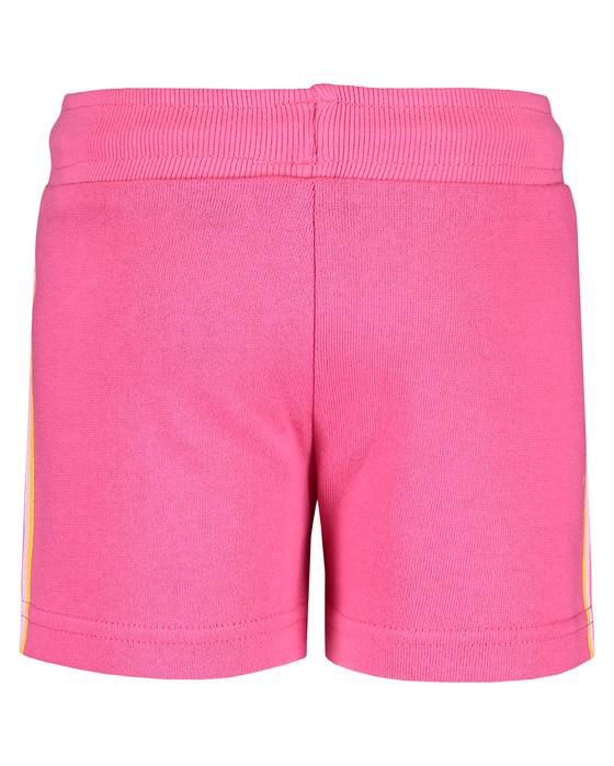 Sweatshorts mit bunter Seitennaht und Kordelgürtel, Baumwolle