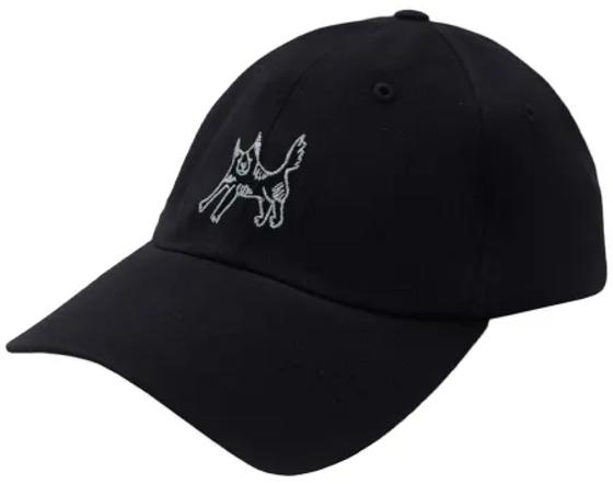 Baseball Cap Hund Schwarz