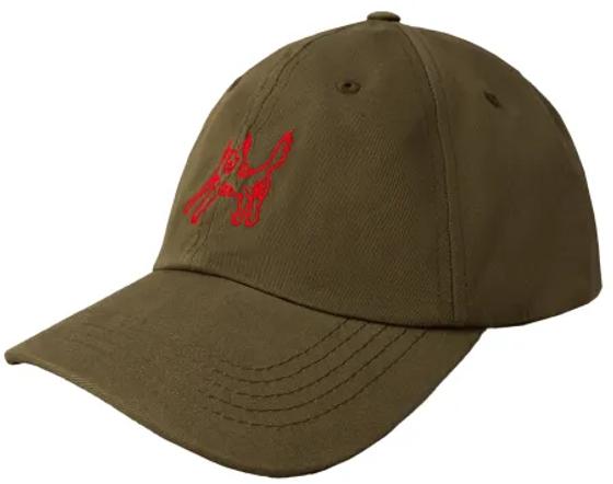 Baseball Cap Olive Hund