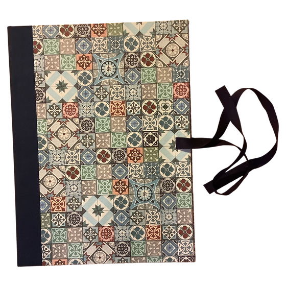 Sammelmappe - Kacheln, Italienisches Buntpapier
